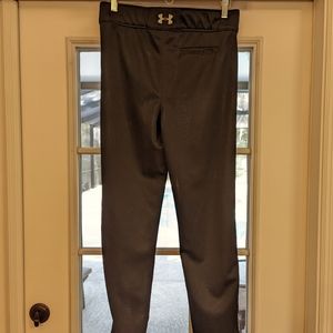 Black Under Armour baseball pants